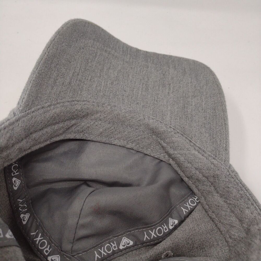 Roxy Strapback Hat Gray Osfa Adjustable Embroider… - image 8